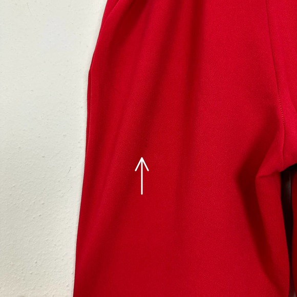 NWT Superdown Emilie Cut Out Jumpsuit in Red Size Medium - Picture 7 of 8